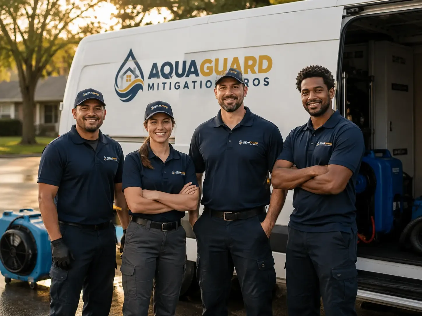 Water Damage Mitigation company in Leggett, TX